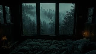 Nature Sounds For Sleep | Fall Asleep Instantly With Calming Rain Sounds Outside Bedroom Window