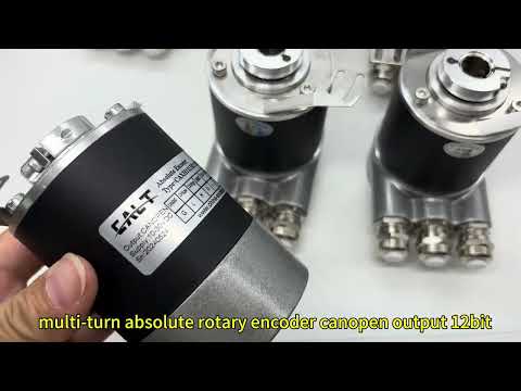 Estonia customer purchase calt multi-turn absolute encoder canopen output #https://caltsensor.com/