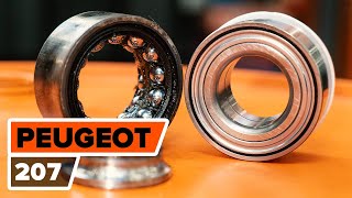 Jak wymontować Łożysko piasty PEUGEOT - przewodnik wideo