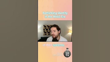 Rethinking #Identity in the Web3 Era