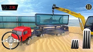 Sea Animals Cargo Transporter Truck (by Entertainment Riders) Android Gameplay #2 [HD] screenshot 5