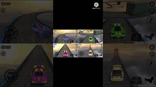 Impossible Stunt Car Tracks 3D / First 4 Cars / Android GamePlay 2022 screenshot 2