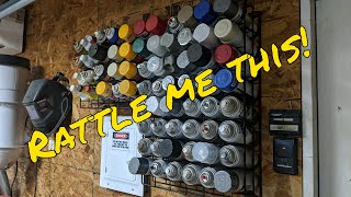 Organize your rattle cans the easy way!   Paint / Spray Can Storage System by Montana Cans