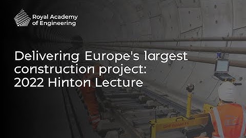 Hinton Lecture 2022: Delivering Europe