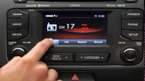 09. SiriusXM Satellite Radio: Presets