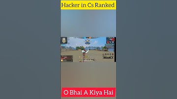 Free fire Cs Ranked mode In Hacker// AWM Hacker//FF shorts video #shorts #freefire #viral