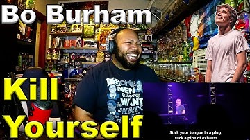 Bo Burnham- Kill Yourself w/ Lyrics -Make Happy Reaction