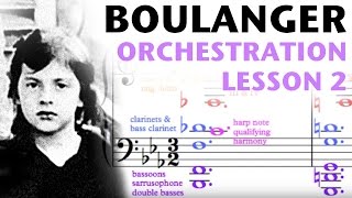 Orchestration Lesson: Lili Boulanger, Part 2