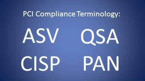 PCI Compliance Certification 101 [VIDEO]