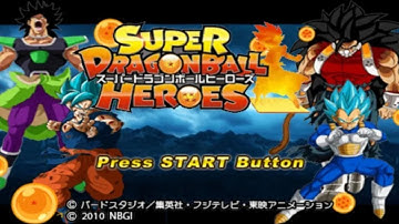 New DBZ TTT ISO MOD With Menu Permanent Fix Super Dragon Ball Heroes Download