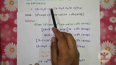 How to pass TPDE / M3 / Non Homogeneous Equation - Part 3