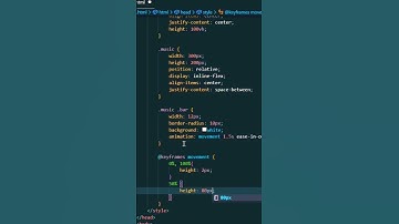 Music Wave Animation using CSS and HTML #coding #htmlcss #webdesign #html #innovation #css #viral