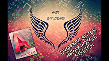 How to Create Simple Thermal insulation Dynamic Block Using ARRAY & ANGLE Attributes in AutoCAD