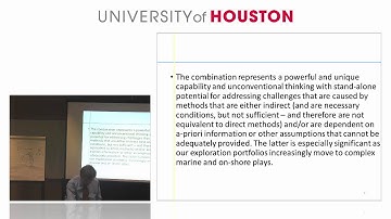 M-OSRP Annual Meeting 2015, Day 2 - Video 2 - Arthur B. Weglein