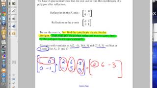 E2-3 Matrix Reflection