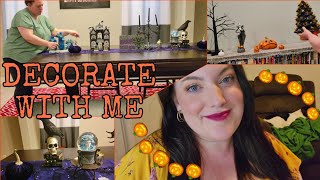 Decorate with me for Halloween! Nightmare before Christmas and Disney&#39;s Haunted Mansion edition 🎃