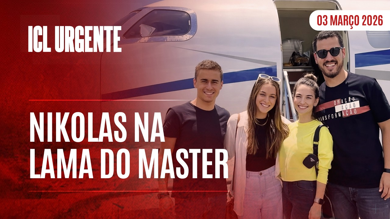 ICL URGENTE  - 03/03/26 - NIKOLAS FERREIRA USOU AVIÃO DE VORCARO PRA FAZER CAMPANHA DE BOLSONARO