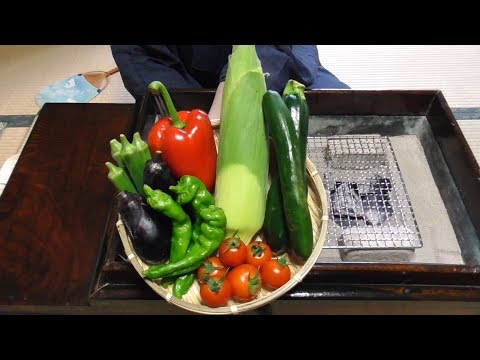 夏野菜-Summer vegetables-Japanese food【江戸長火鉢　63杯目】