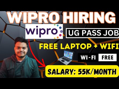 Wipro Hiring Fresher | Work From Home Jobs | Package-5.52 LPA | Latest Jobs 2024 | wfh | Wipro