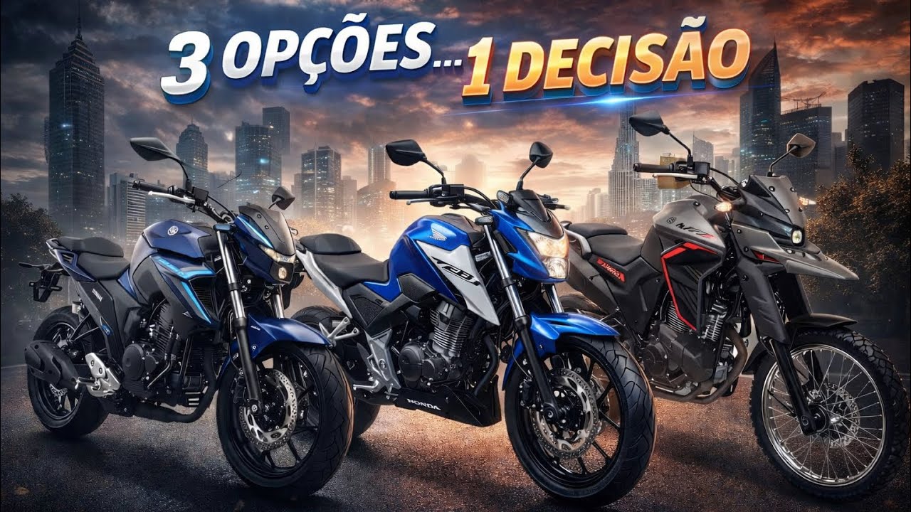 TENHO UMA ZX-6R… MAS QUAL DESSAS EU COMPRO PRO DIA A DIA? 💭🔥