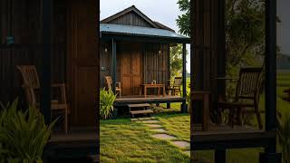 Wooden house in java island