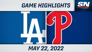 MLB Highlights | Dodgers vs. Phillies - May 22, 2022