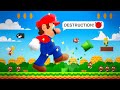 Mario DESTROYS anything on his path! | Evolution of Super Mario 3