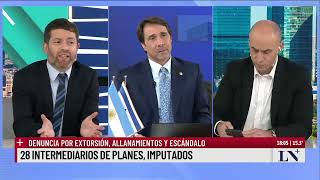 La justicia inhibió los bienes de los piqueteros acusados. Trebucq con Eduardo Feinmann