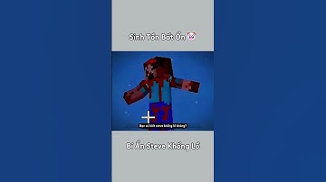 Sinh Tồn Bất Ổn 🤡 ( Tập 1612 ) : Bí Ẩn Về Steve Khổng Lồ #shorts #minecraft