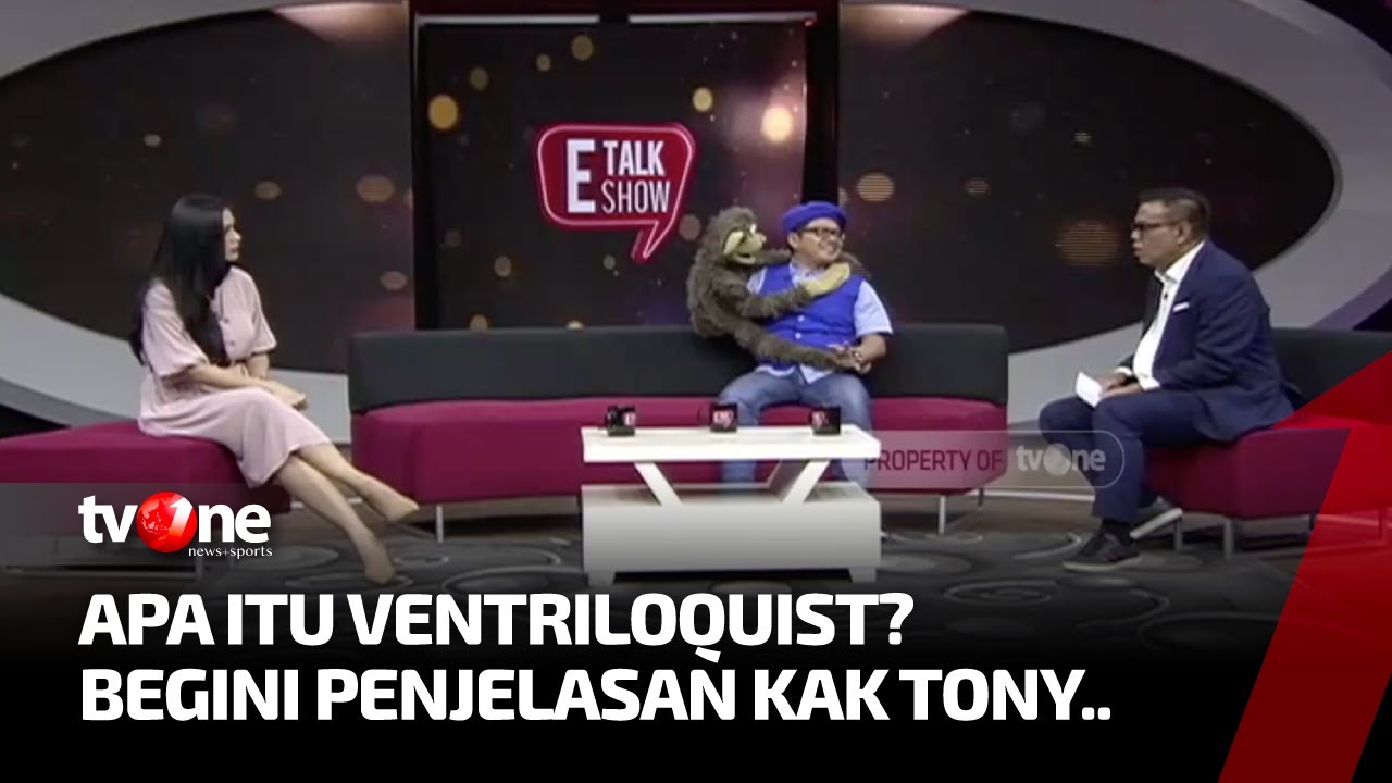 Kak Tony Tutorial ke Cing Abdel & Kartika Teknik Ventriloquist | E-Talkshow tvOne