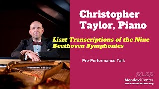 Christopher Taylor Pre-Performance Talk