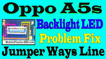 Oppo A5s LED Backlight Problem Fix Ways Problem Display Light Solution #GSM_Free_Equipment