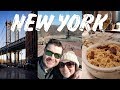 What do 2 UK foodies do on their first travel to New York? - NYC Travel Vlog