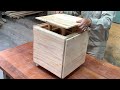 Amazing Ideas Woodworking Plan - Build A 5 In 1 Cube Chairs Combination Folding Table Space Saving