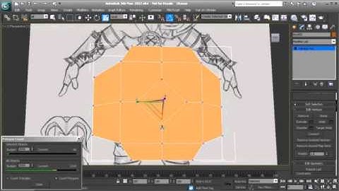 Modeling Low Polygon Game Characters in 3ds Max clip114