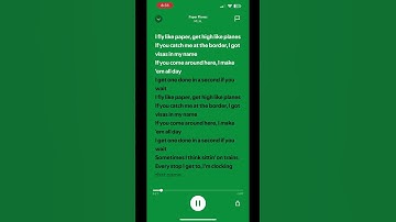 Thumbnail of ~ paper planes ~ • m.i.a. • #shorts #lyrics #trending #viral #songs4u_