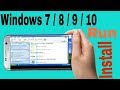 How to Install Windows XP/7/8/9/10 on Android [No Root] Hindi/Urdu