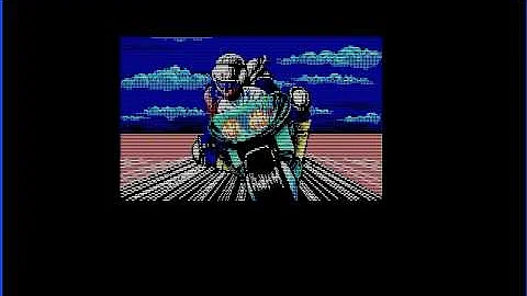 PC-88 The Screamer (1984 Magical Zoo) Intro - English translation by gargatar