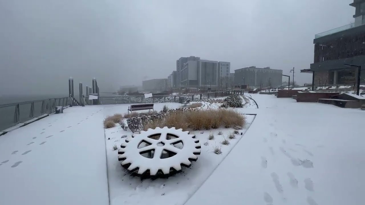 Snowy Vancouver, WA - Walking Tour (no audio)