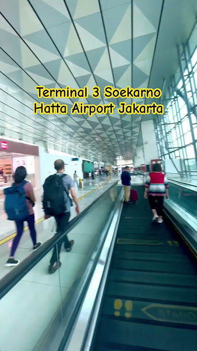 Terminal 3 Keberangkatan Domestik Soekarno Hatta Internasional Airport #soetta #jakarta #airport