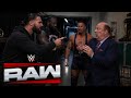 SETH ROLLINS SNAPS on Paul Heyman as Oba Femi & Bron Breakker CLOSE IN BACKSTAGE CHAOS on WWE Raw!