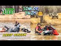 Snorkel Race! Who Can Go Deeper? CAN AM VS HONDA vs POLARIS Deep Creek ATV Park ft @336 Mud Mafia