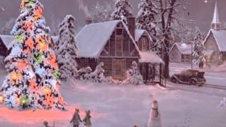 Christmas  Ночь тиха ночь свята Открытка с Рождеством Христовым