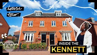 INSIDE an IDEAL FIRST HOME Tour. 3 Bed New Build | Touring The Kennett Showhome David Wilson Homes