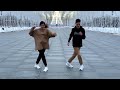 Пара танцует Шафл в Москве | Shuffle Dance & Cutting Shapes