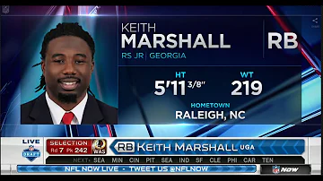 2016 NFL Draft Rd 7 Pk 242 | Washington Redskins Select RB Keith Marshall