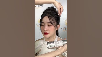 ...𝑯𝒖̛𝒐̛́𝒏𝒈 𝑫𝒂̂̃𝒏 𝑩𝒖́𝒊 𝑻𝒐́𝒄 𝑪𝒉𝒐 𝑪𝒐̂ 𝑫𝒂̂𝒖 𝑻𝒓𝒂́𝒏 𝑵𝒈𝒂̆́𝒏 ❤️ #maiphanmakeupartist | Mai Phan Makeup