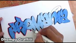 Graffiti Aremania Fans Club simple