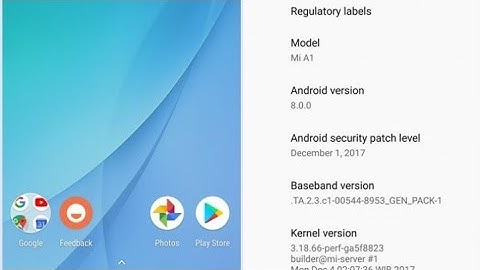 Xiaomi Mi A1 Oreo beta Started