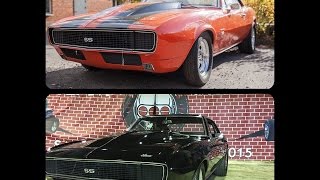 Покраска и Сборка Chevrolet Camaro SS 1967г.